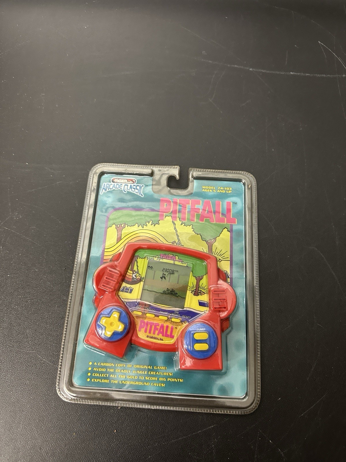 1998 Tiger Electronics Arcade Classic Pitfall Handheld LCD Game New Sealed Packa