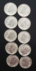 [Lot Of 10] 1955 S Roosevelt Silver Dime  90% Silver 10c