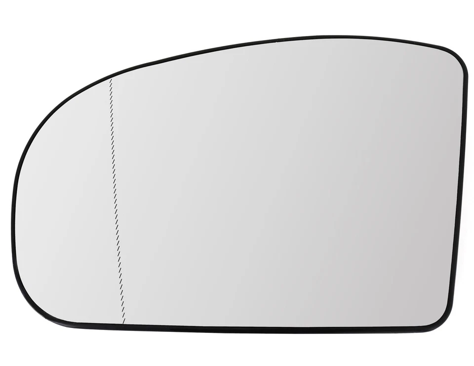 Spiegelglas links für Mercedes W203 S203 CL203 W211 S211 asphärisch beheizt Glas - Bild 2 von 4