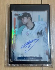 topps Chiba Lotte Marines Atsuki Taneichi autograph card