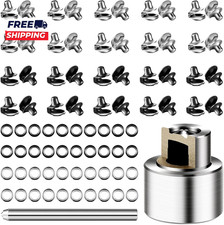 40 Sets Boots Hook Lace Buckles Speed Eyelets Hooks for Boots Shoelace Hooks