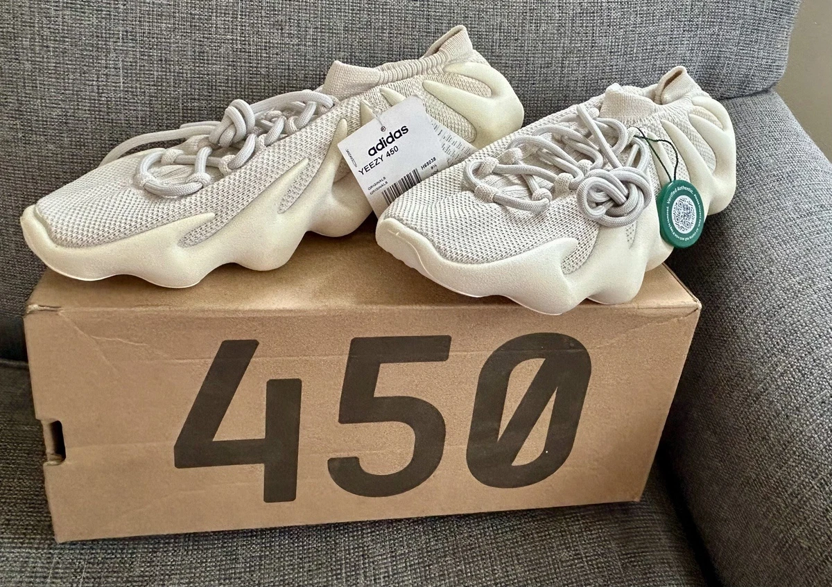 adidas gazelle silver green womens ADIDAS YEEZY 450 'CLOUD WHITE'