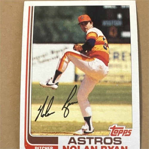 Topps 1982 Nolan Ryan #90 Houston Astros MLB Vintage Base Set Baseball Card