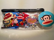 NEW Paul Frank Julius the Monkey Stationary Set with Pencil Case