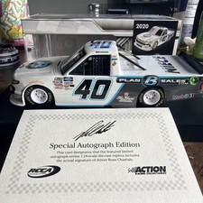 2020 ROSS CHASTAIN 40 PLAN B SALES AUTOGRAPHED 1/24 DIECAST TRUCK