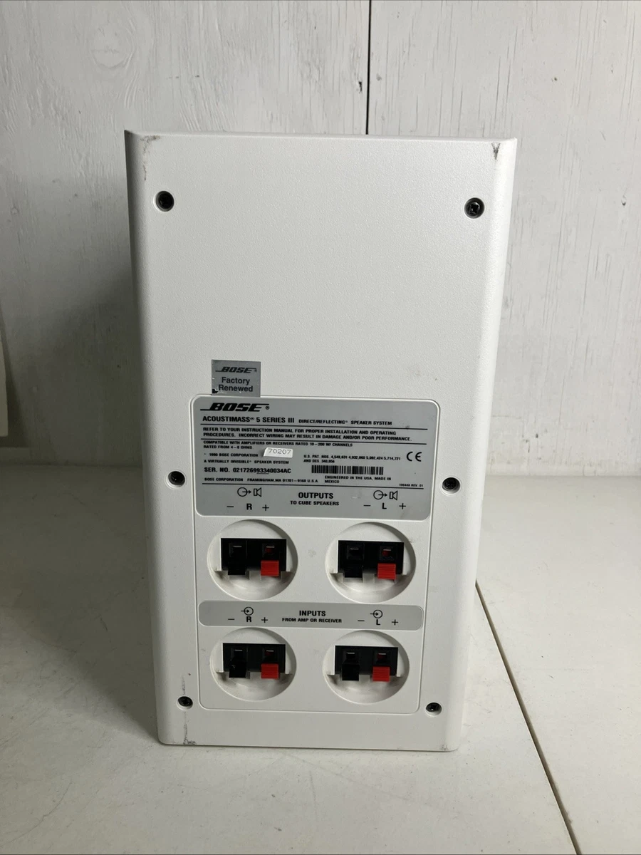 Bose Acoustimass 5 Iii for sale - eBay