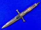 Antique US Civil War Large & Heavy Fighting Knife Dagger