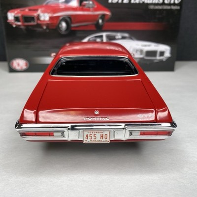 ACME 1972 Pontiac LeMans GTO Red 1/18 Scale Model Car | eBay