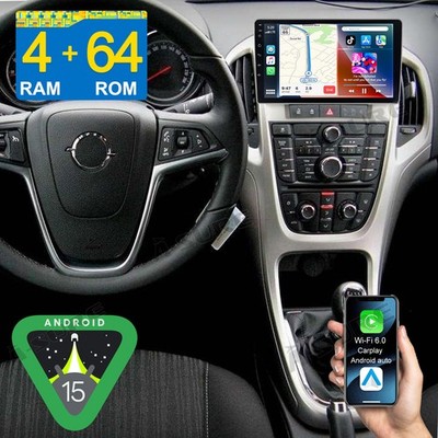 4G+64GB Android 15 Autoradio Für Opel Astra J 2009-2014 Buick GPS WIFI CarPlay