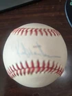 Rickey Henderson Signed 1989 World Series Baseball Autographed HOF Oakland A's-