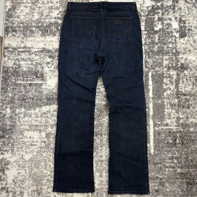 WRANGLER Regular Body Bootcut Flare Damen Jeans Schlaghose Hose W31 L32 Blau