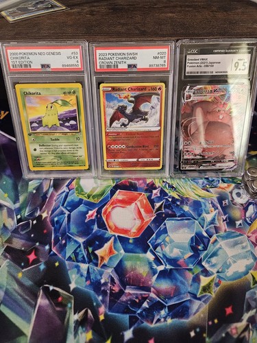 Pokemon 3 Graded Cards 2 PSA 1 CGC japanese
