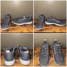 Allbirds Shoes Wool Runner Womens Sustainable Sneakers Grey Size 10 EXCELLENT