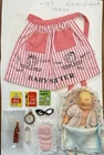 Vintage 1963 Barbie Babysits #953 Fashion Outfit Accessories Near Complete Baby