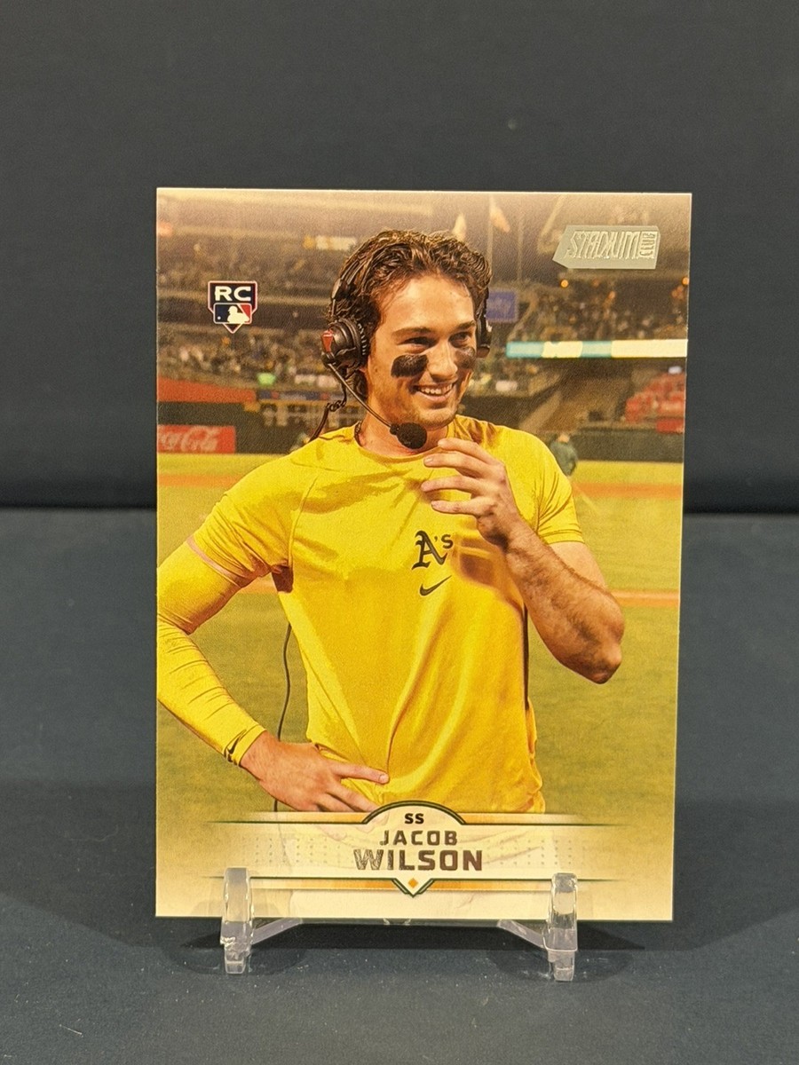 Jacob Wilson Rookie 2025 Topps Stadium Club RC Athletics #33 | eBay