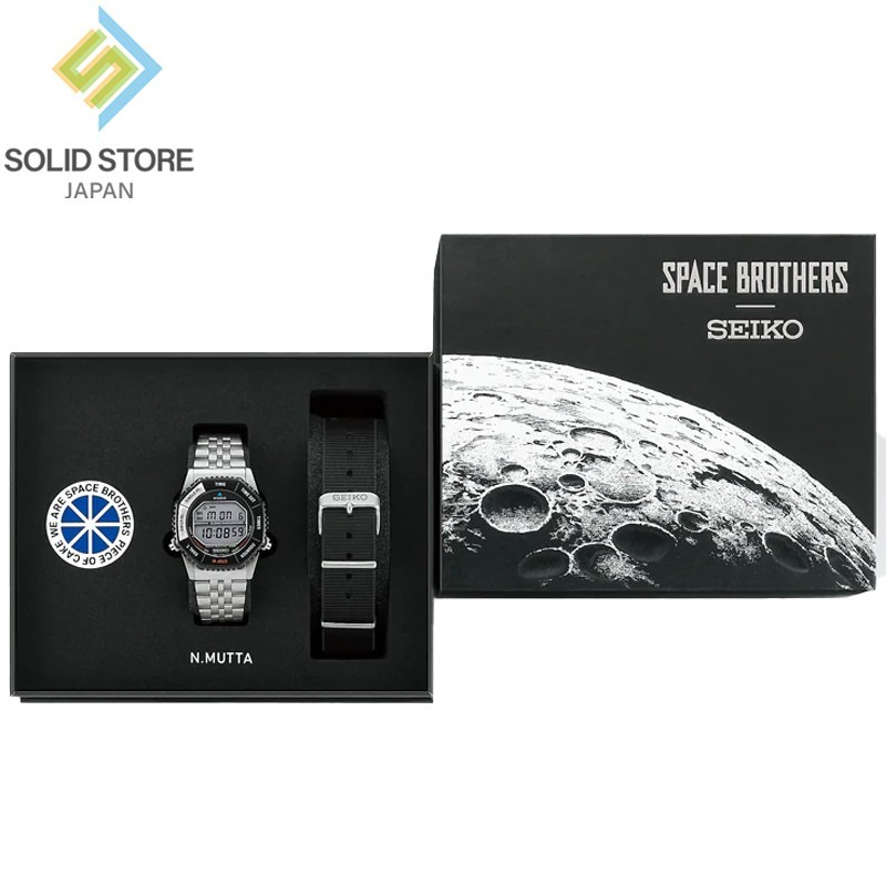 SBJG023 SEIKO N.MUTTA 腕時計(デジタル) SEIKO SELECTION S SBJG023 Space Brothers Limited Edition Digital