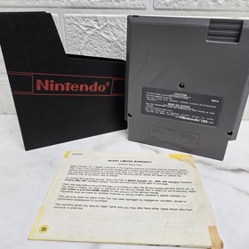 Dr. Mario (Nintendo NES, 1990) Cartridge, Manual & Dust Sleeve