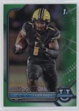 2021-22 Bowman U Chrome Prospects Green Refractor 73/99 Tyler Badie #80 1ek2