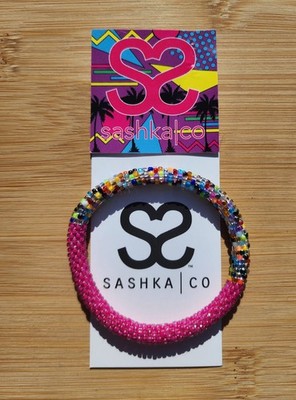 SASHKA Multicolor Beaded Bracelets sashka-co-glass-bead-bracelet-  main image 3