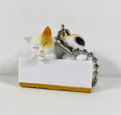Bandai Neko Cafe Series Cheesecake Cat Figure NEW