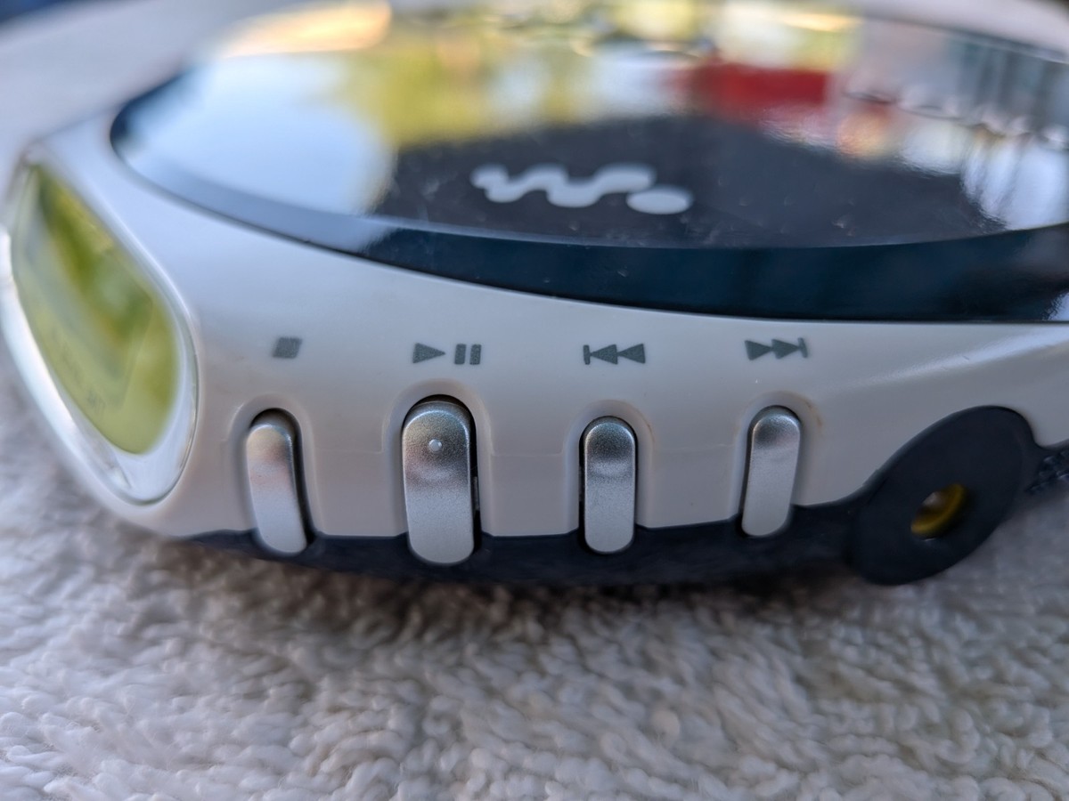 Sony D-EJ360 Blue CD Walkman G-Protection Y2K Portable Player PSYC