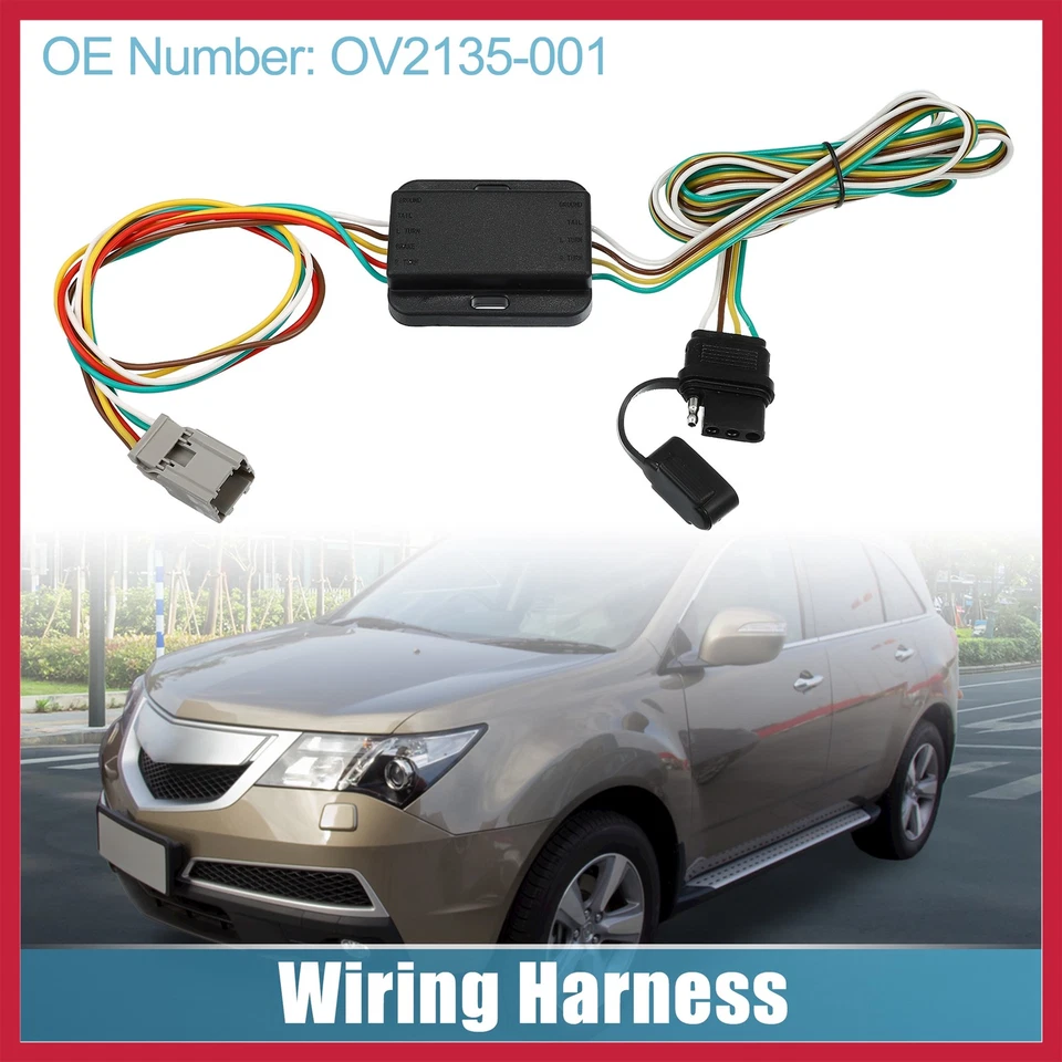 1 juego ‎‎Auto OV2135-001 4 pines remolque arnés de cableado para Honda Accord 1994-2002 Foto 2 de 4