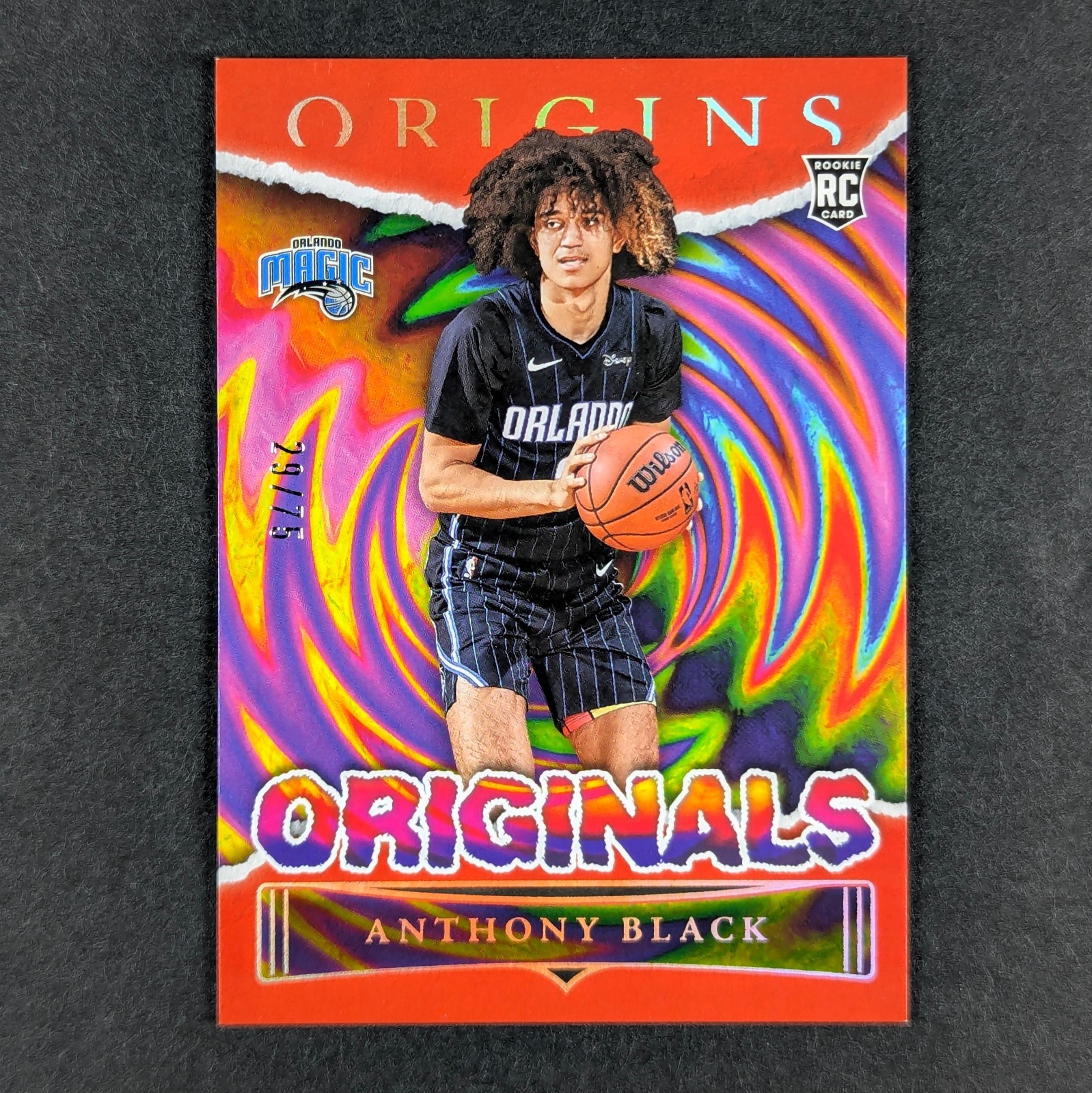 Anthony Black 2023-24 Origins Originals /75 Red Asia International Rookie #9