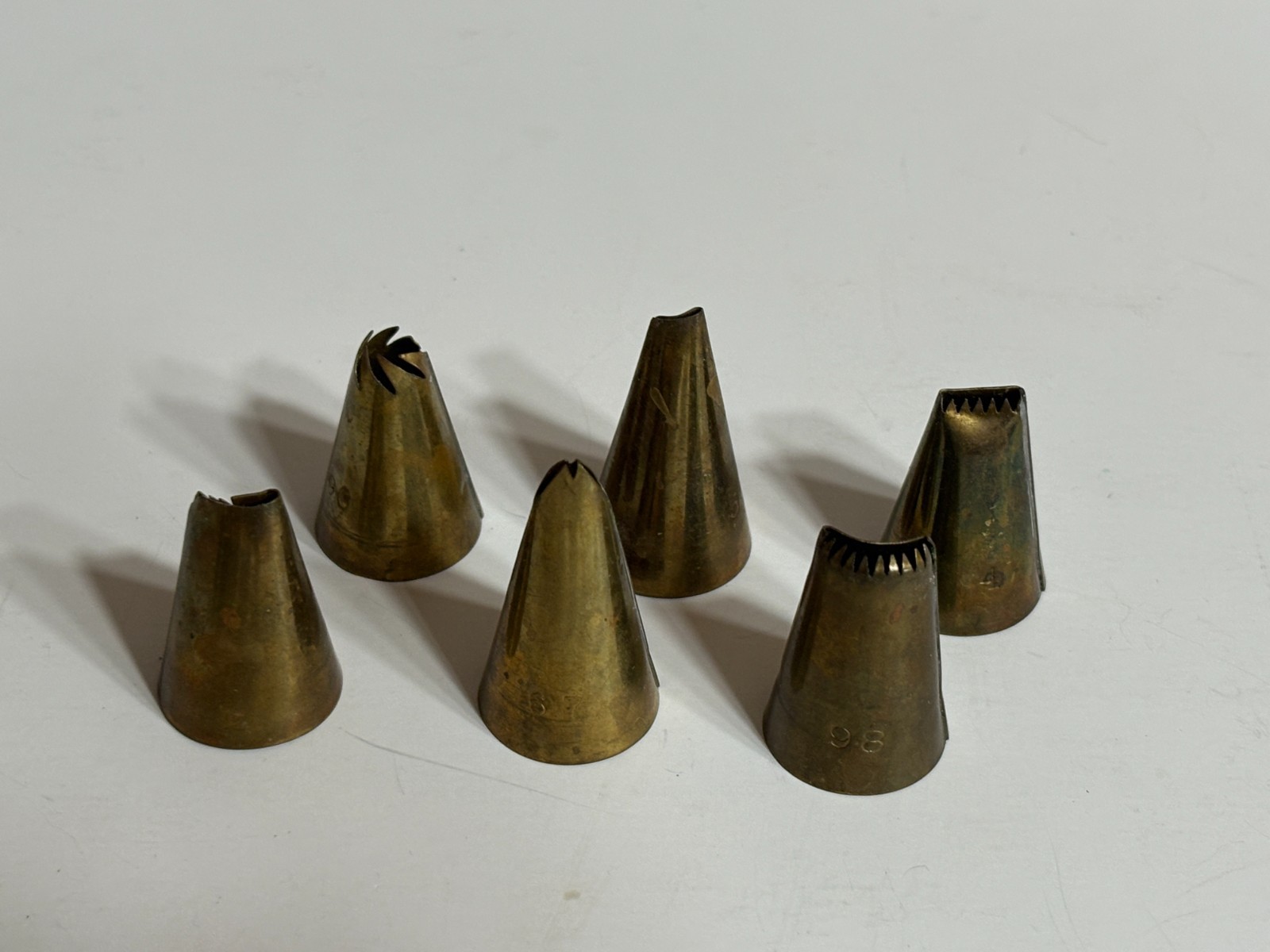 Vtg Montgomery Ward Ateco Standard Cake Ornamenting Tube & Tips Original Box