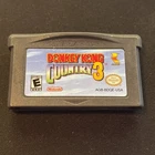 Donkey Kong Country 3 (GameBoy Advance, GBA 2005) Cart Tested