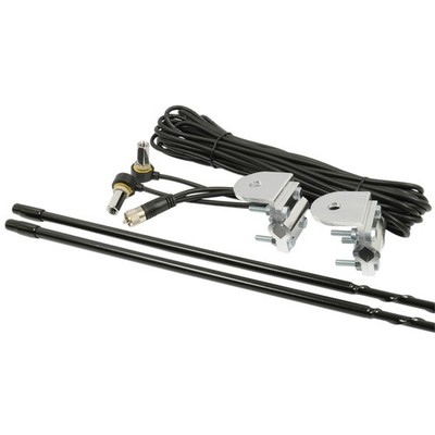 Roadpro Cb Accessories RPPS-24KB 4ft Dual Antenna Kit Black (rpps24kb)