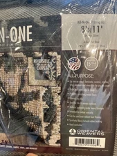 NEW Oriental Weavers  All N One Reversible Gray Rug Pad Fits Size 8 X 11 Feet