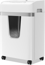 Distruggi Documenti 12 Fogli, Taglio a Croce P-4, Trita Cd/Carta/Carta Di Credit