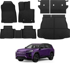 Floor Mats for Toyota RAV4 2026 Hybrid Full Set All Weather Floor Mats for Toyot