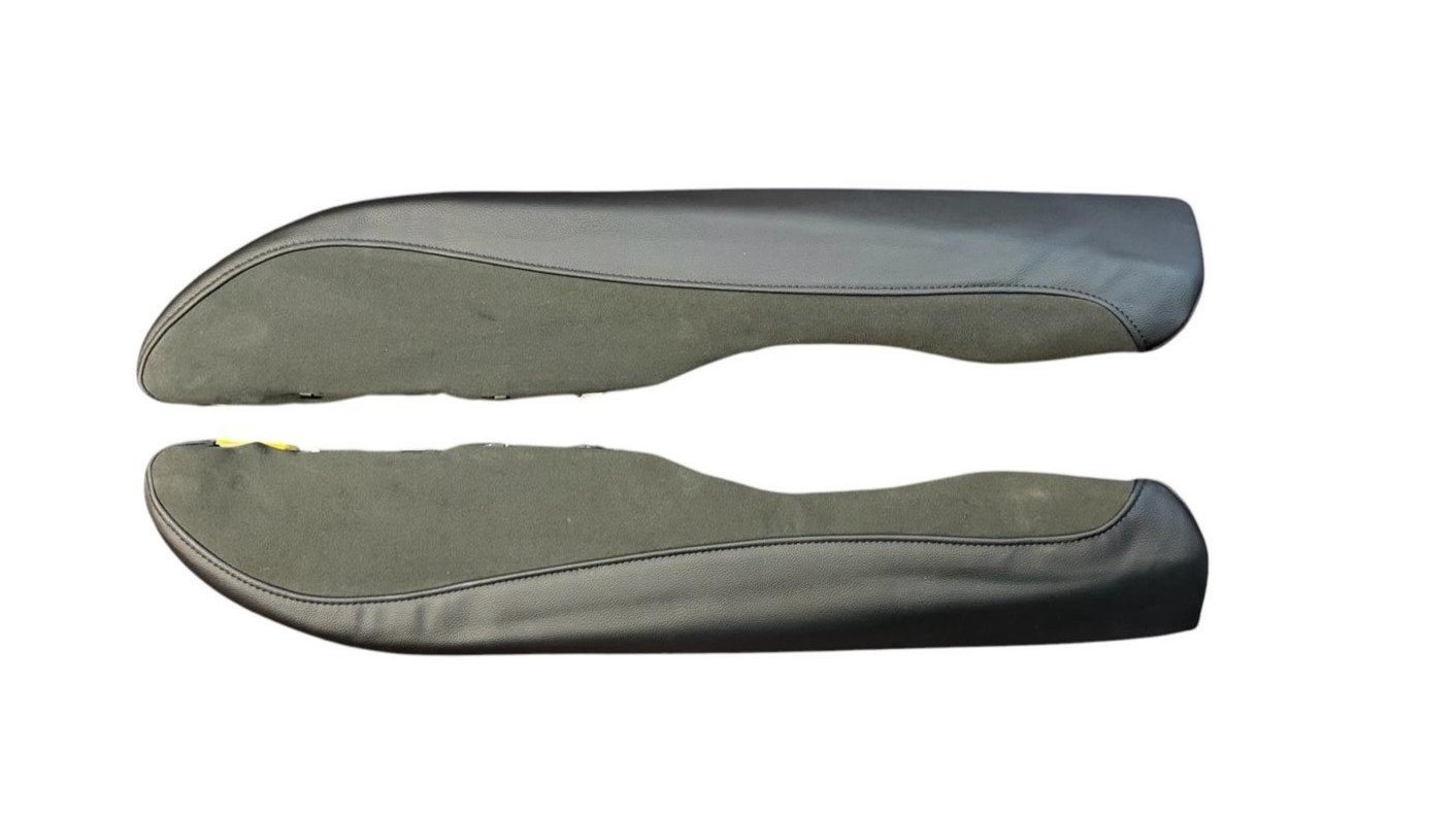 2016 MASERATI GHIBLI REAR LEFT & RIGHT SEAT CUSHION BOLSTER TRIM OF 2 OEM