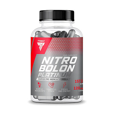 TREC NUTRITION NITROBOLON PLATINUM 120 CAPS - Pre-Workout für maximale Leistung