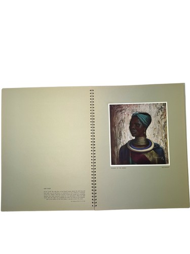 Rare Vladimir Tretchikoff Signed Native Color Colour Print Portfolio Africa - Picture 14 of 22