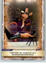 2020 WWE Road to Wrestlemania #9 Tony Nese Noam Dar