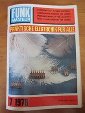 Funkamateur Heft 7/1976 DDR Fachzeitschrift für Funktechnik, Funkelektronik