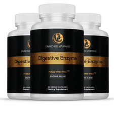 Digestive Enzymes w/ Prebiotic  Probiotics Gas, Constipation  Bloating Relief