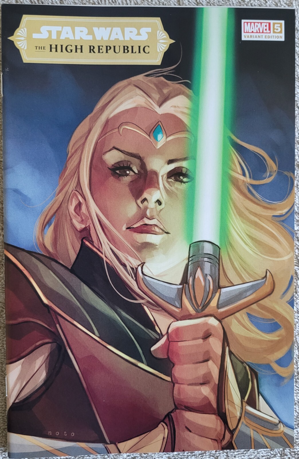 Star Wars: The High Republic #5 Marvel 2021 Phil Noto Trade Variant Avar Kriss