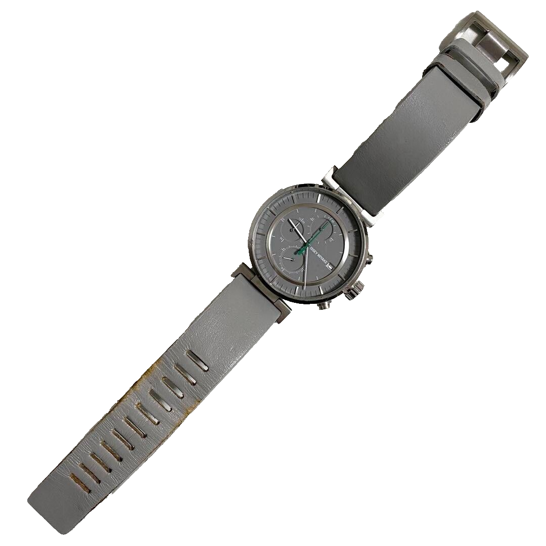 ISSEY MIYAKE VK67-0010 Quartz Men's Watch Gray Dial Preowned