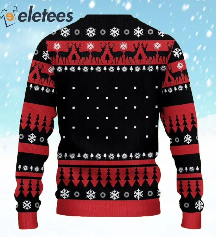 Leonardo DiCaprio Meme Christmas Ugly Sweater RLNHPSSX