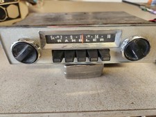 1962 Amc Rambler Am Radio Dash Trim Bezel Knobs Classic Ambassador 2tmr