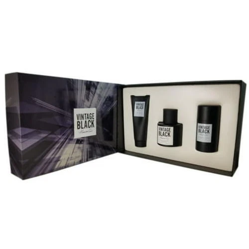 Kenneth Cole Vintage Black Cologne Gift Set for Men 3 Pieces eBay