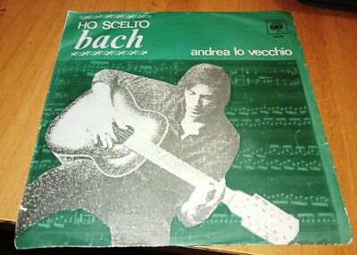 Andrea der Ältere  - Ich wählte Bach - Mein Mut - 45 Runden Vinyl