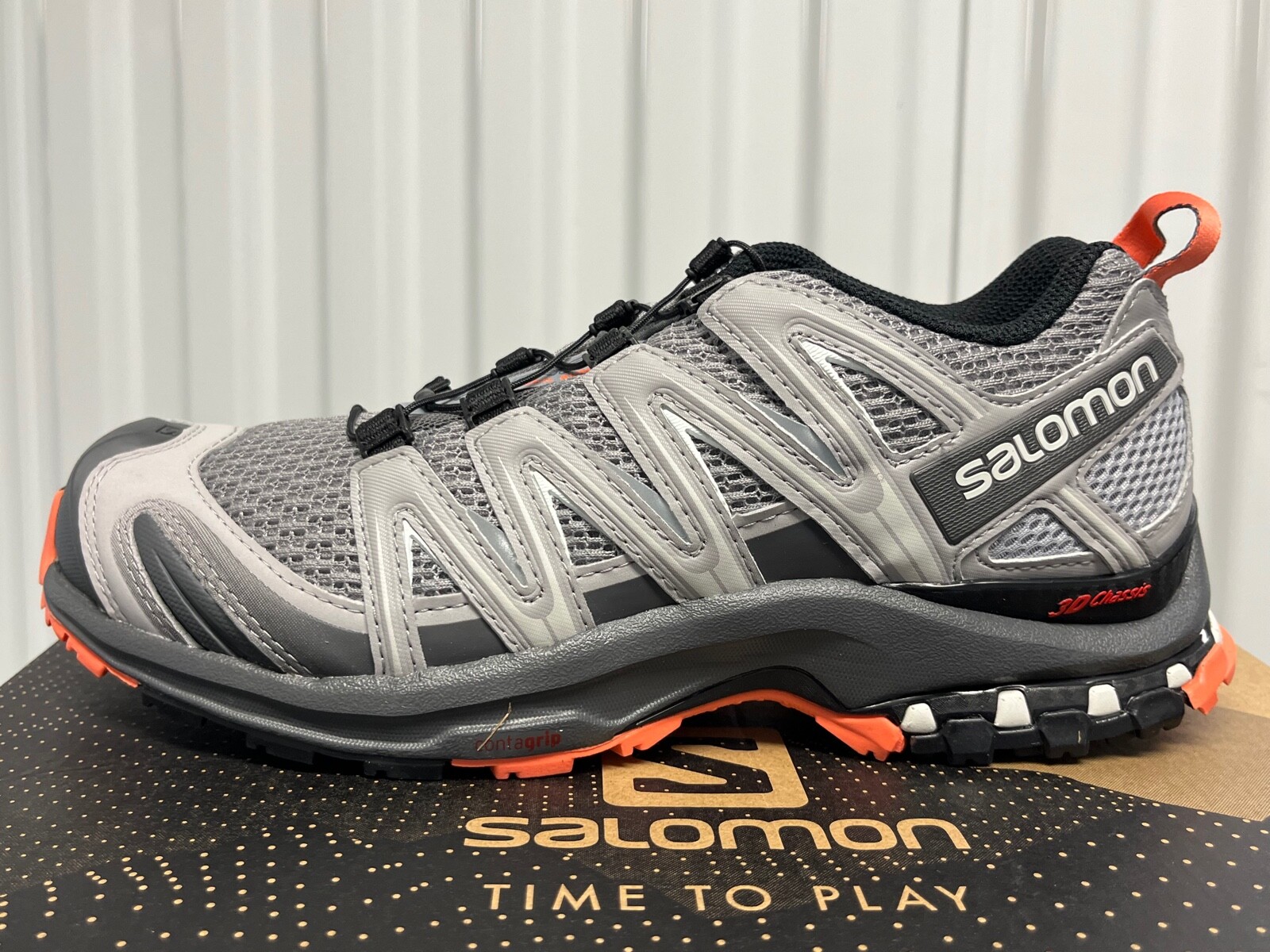 Magnete in lega 3D donna Salomon XA Pro grigio camelia multi trail running escursionismo