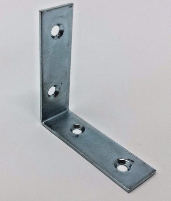 4 Stück Winkel Reparatur Bauwinkel 60 mm x 60 mm Stützboden D006