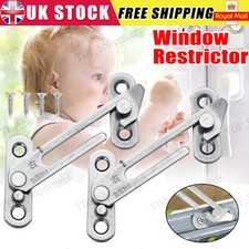 UPVC Window Restrictor For Child Lock Restrictor Safety Catch Hook Universal