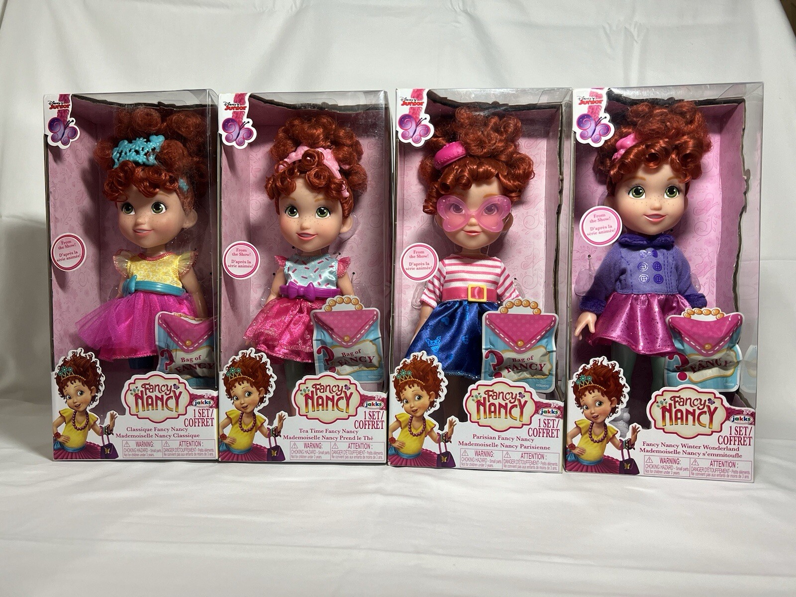 Lot Of 4 With Free Figurines Set