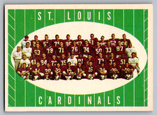 1961 TOPPS #121 ST. LOUIS CARDINALS TEAM CARD
